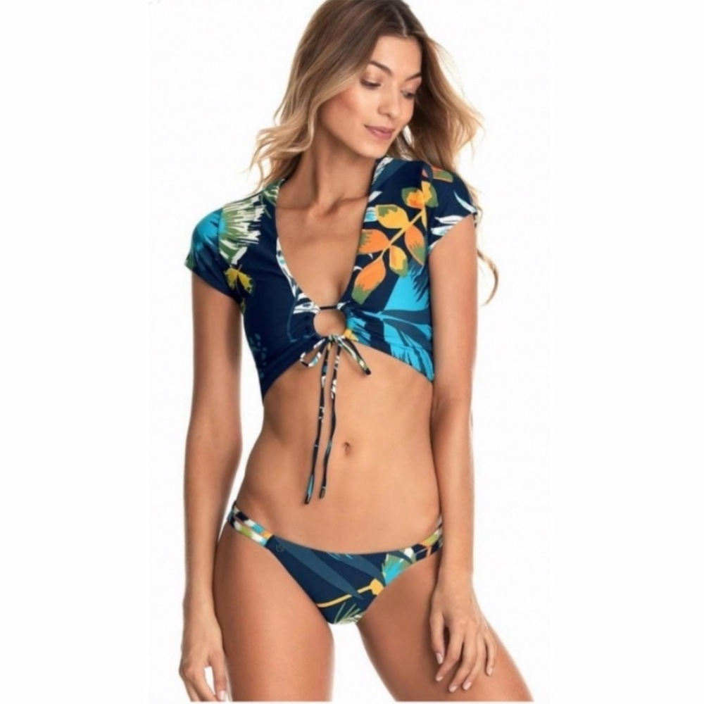 (BOTTOMS) Maaji Freaky Friday Bikini Bottoms- Large.